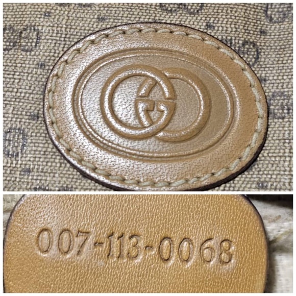 Authentic Gucci Vintage Monogram Interlocking GG Shoulder / Crossbody Bag - Picture 11 of 12